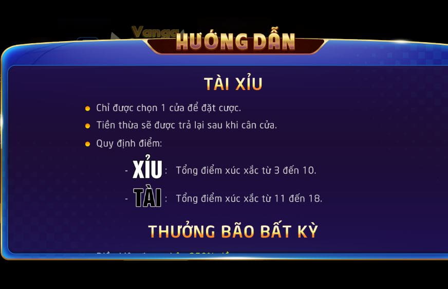 Luật chơi game được nhà cái quy định rõ ràng, cụ thể