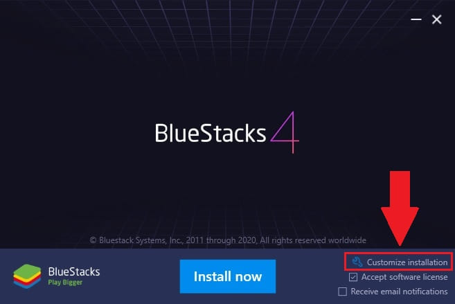 Cách cài đặt Bluestacks