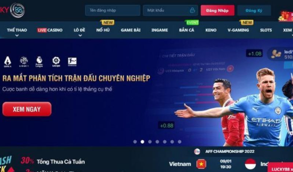 Thiết kế giao diện Lucky88.vin thân thiện với người dùng