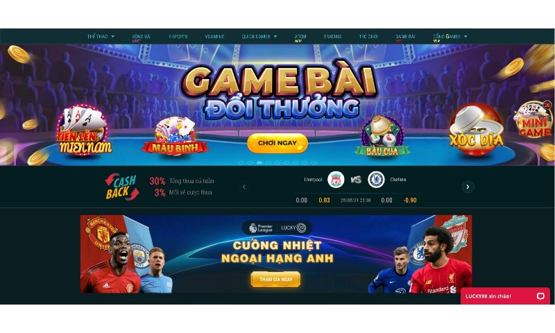 Game cá cược đa dạng và hấp dẫn