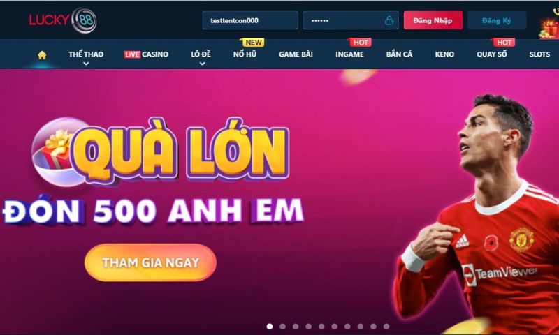 Khuyến mãi cực hot luôn có tại Lucky88.vin